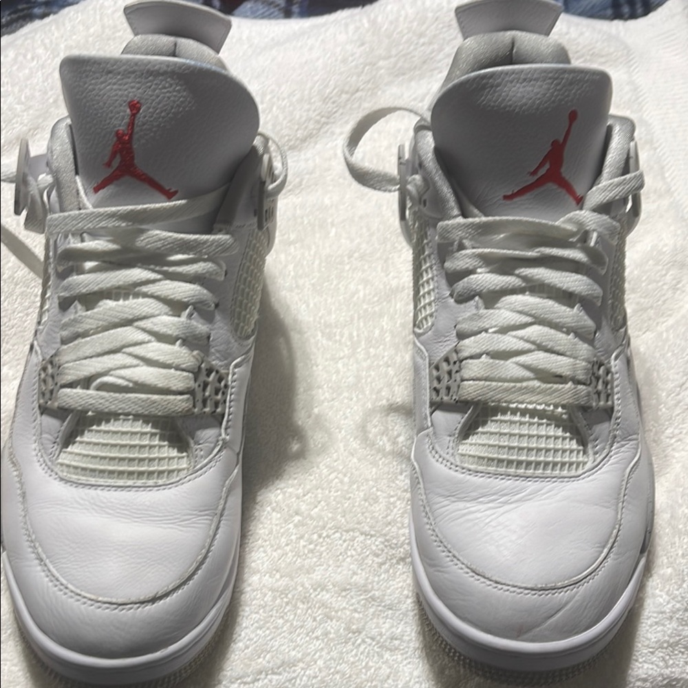 Jordan Sneakers White and Red